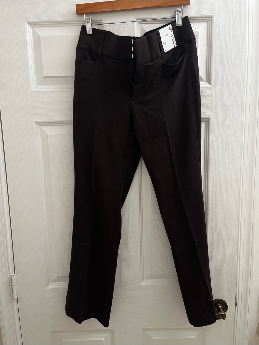 Nine West Mid-Rise Bootcut Pants